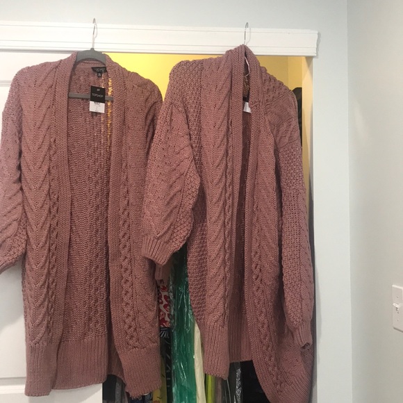 Topshop long open front Cardigan - Picture 8 of 8